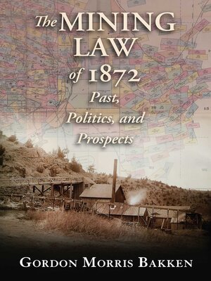 cover image of The Mining Law of 1872